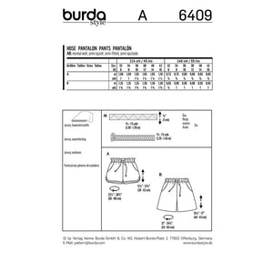 6409 - Burda Style - Crafty Mart