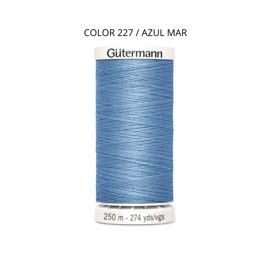 Hilo Gütermann 250m (disponible en 46 colores) - Crafty Mart