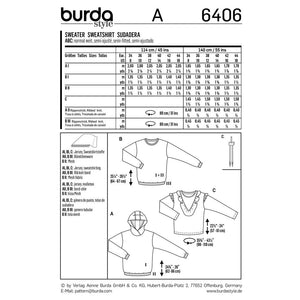 6406 - Burda Style - Crafty Mart