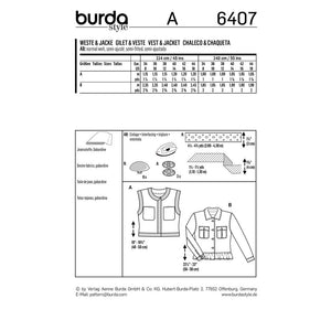 6407 - Burda Style - Crafty Mart