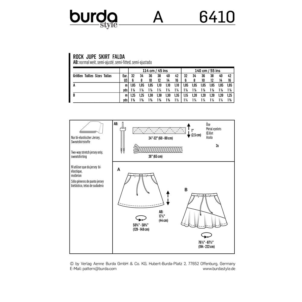 6410 - Burda Style - Crafty Mart