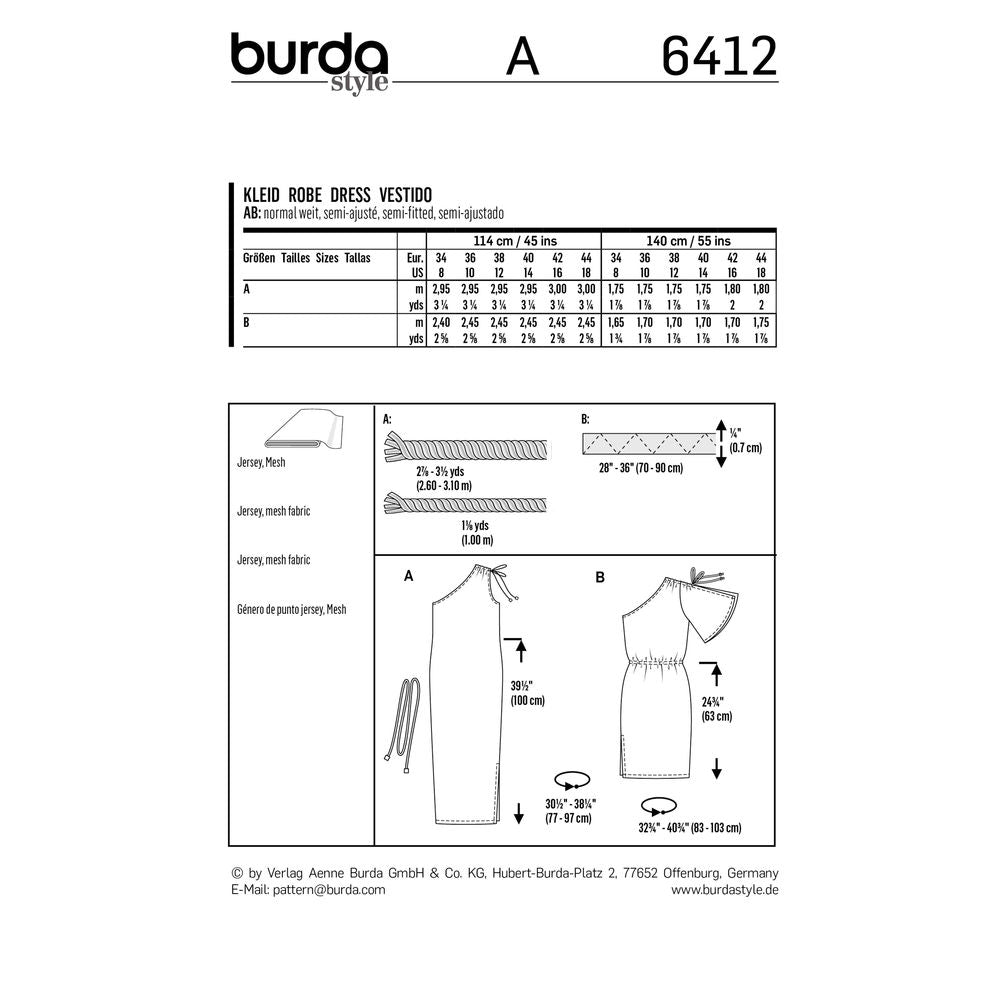 6412 - Burda Style - Crafty Mart