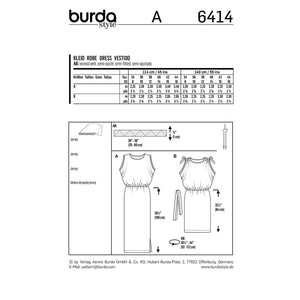 6414 - Burda Style - Crafty Mart