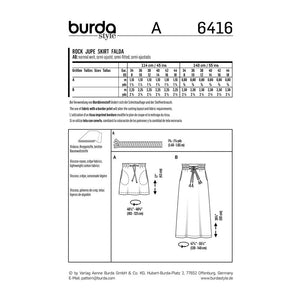 6416 - Burda Style - Crafty Mart