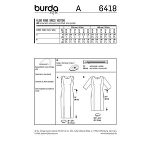 6418 - Burda Style - Crafty Mart