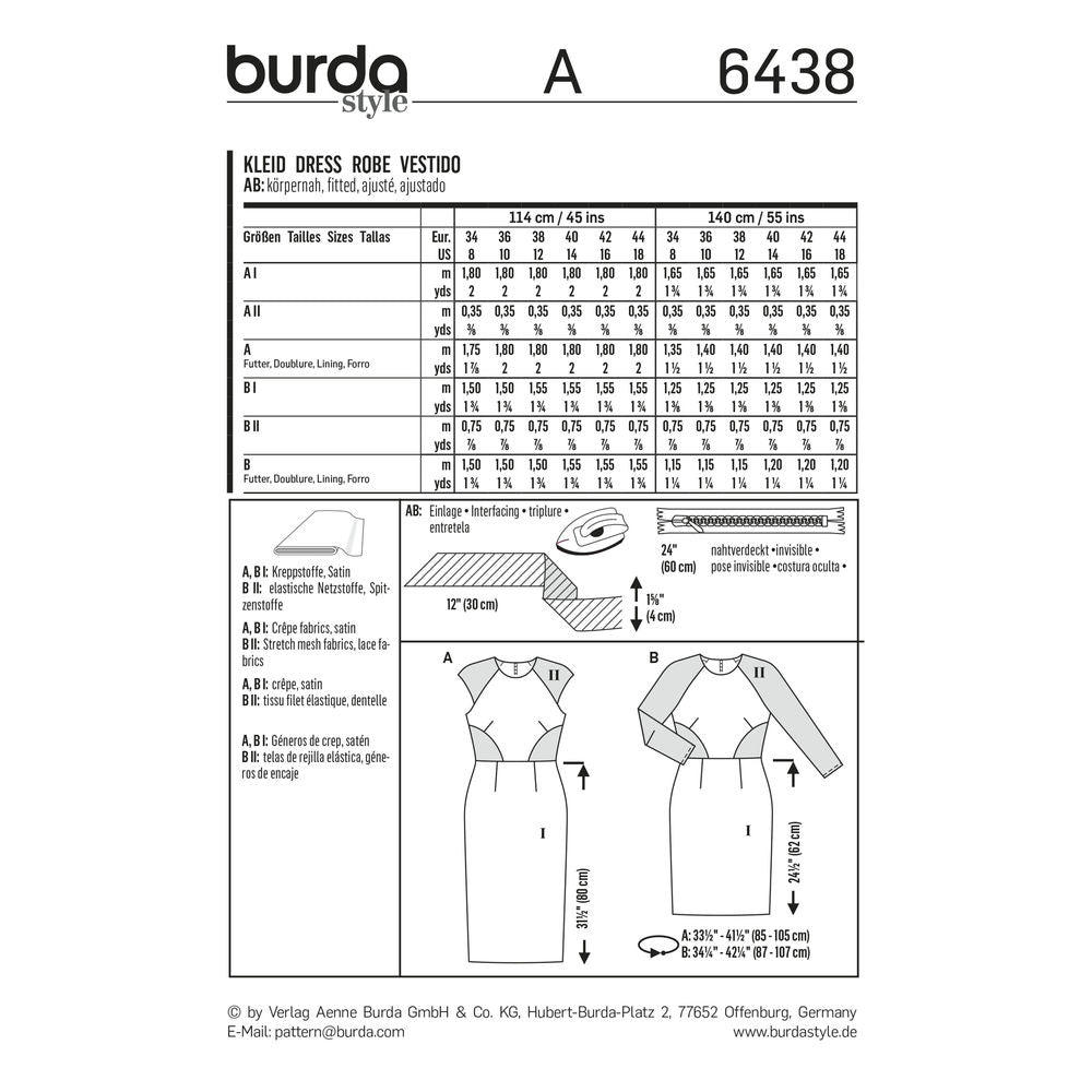 6438 - Burda Style - Crafty Mart