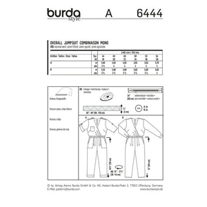 6444 - Burda Style - Crafty Mart