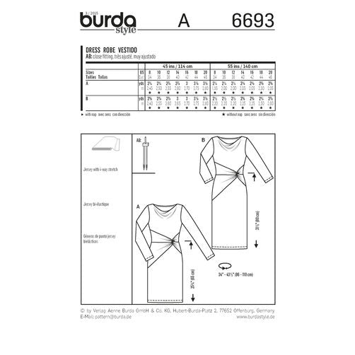 6693 - Burda Style - Crafty Mart