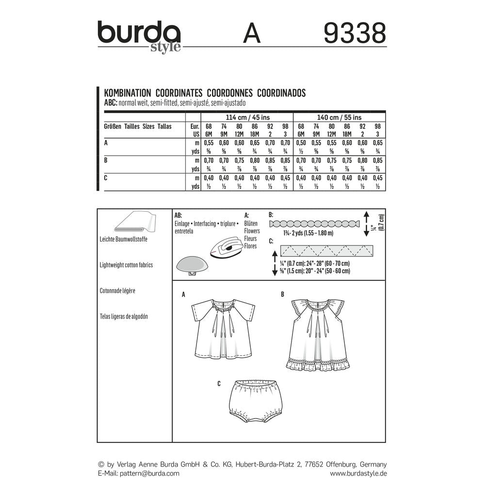 9338 - Burda Style - Crafty Mart