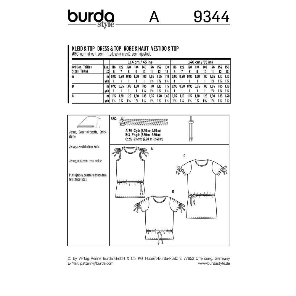9344 - Burda Style - Crafty Mart