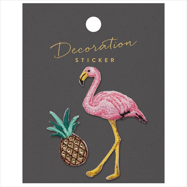 Sticker Bordado  / Flamingo - Crafty Mart