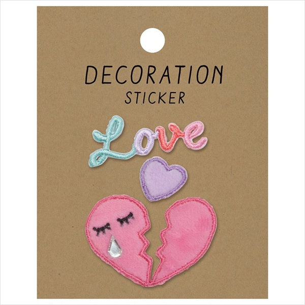 Sticker Bordado "Love" - Crafty Mart