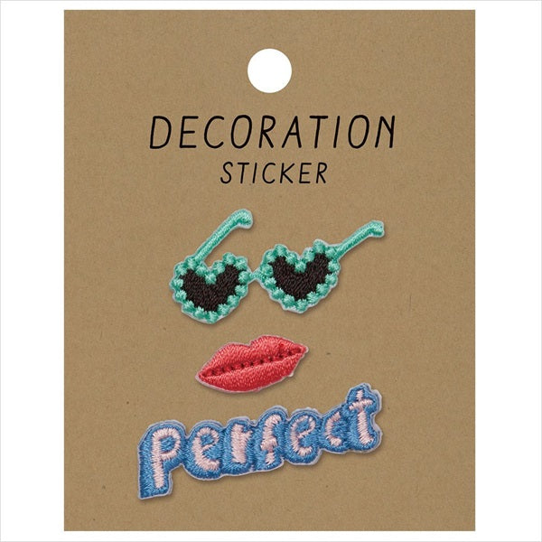 Sticker Bordado "Perfect" - Crafty Mart