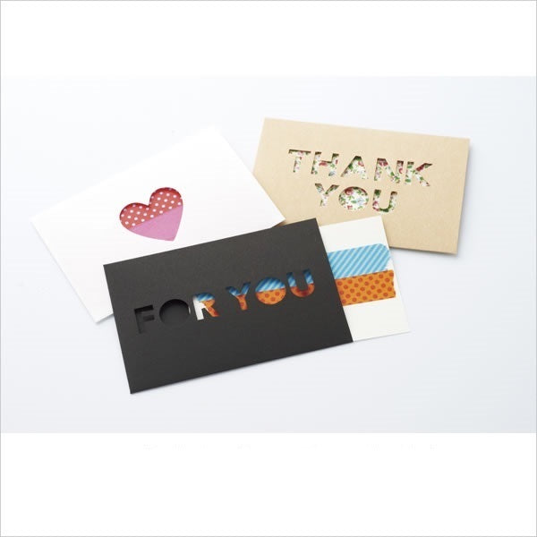 Set de 3 mini tarjetas - Corazón - Crafty Mart